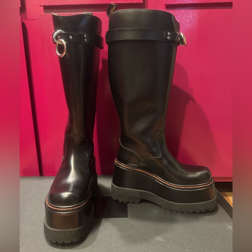 R13 Platform Engineer Boots w/ Ring size 39